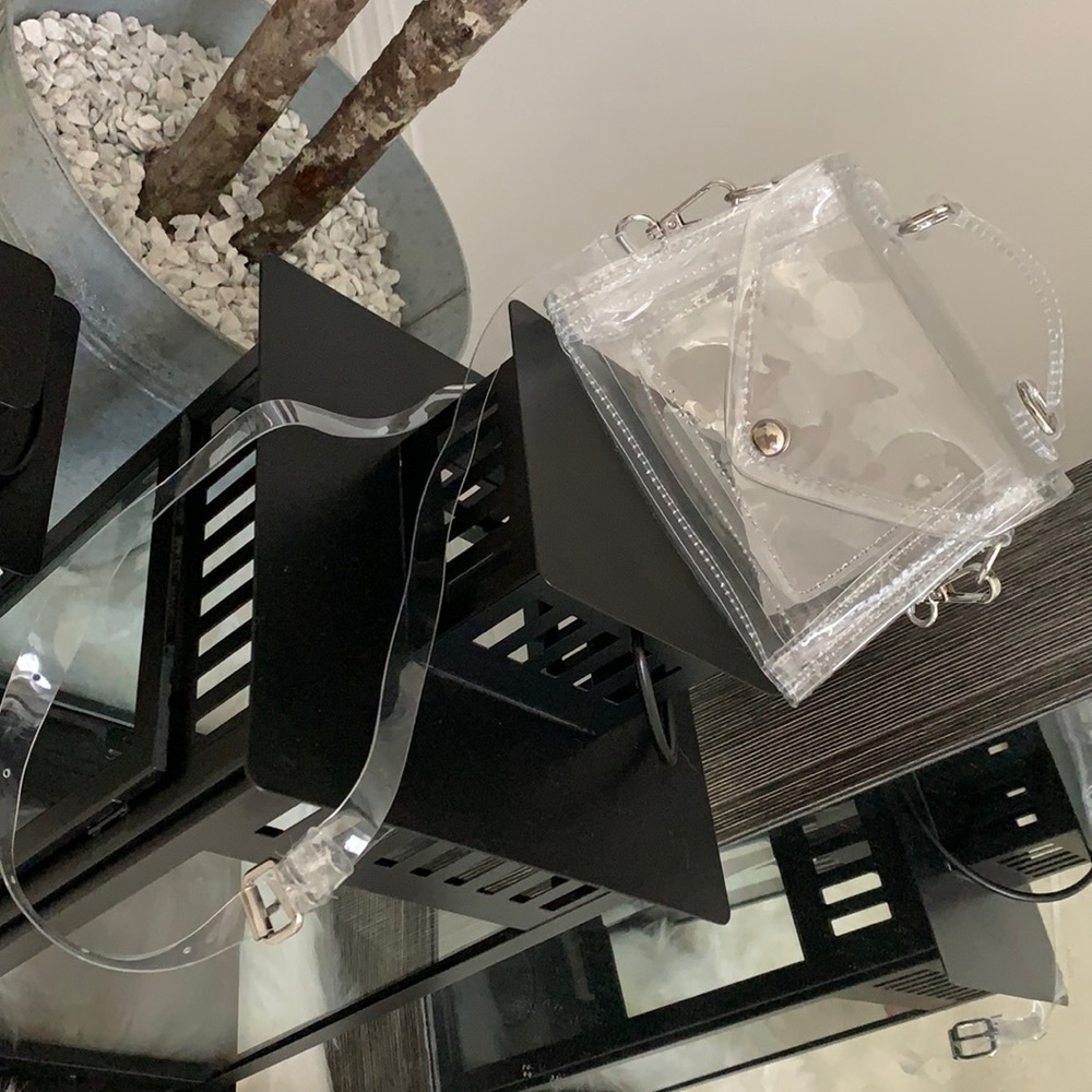 Mini transparent bag 👛